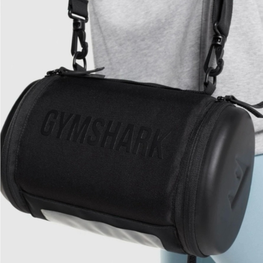 Gym Shark Gym Bag with zippers and strap